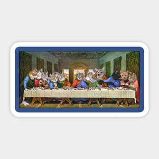 The last supper Sticker